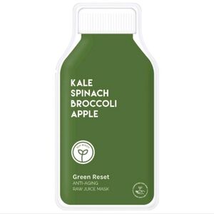 Green Reset Anti-Aging raw juice mask